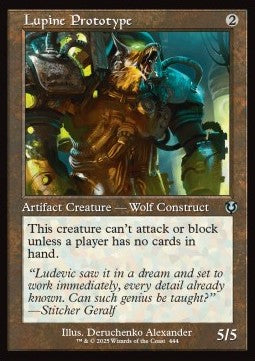 Prototipo Lupino - Innistrad Remastered: Extras (Uncommon) [XINR-444]