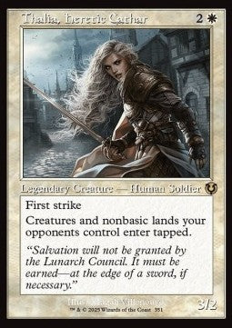 Thalia, Catara Eretica - Innistrad Remastered: Extras (Rare) [XINR-351]