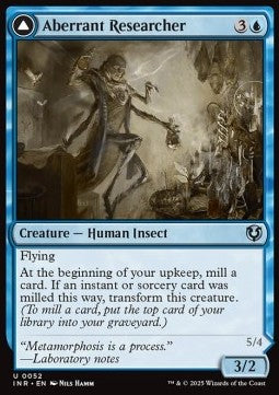 Ricercatore Aberrante // Forma Perfezionata - Innistrad Remastered (Uncommon) [INR-52]