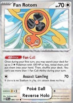 Rotom Vortice - Evoluzioni Prismatiche: Supplementi (Common) [xPRE-085]