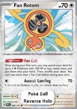 Rotom Vortice - Evoluzioni Prismatiche: Supplementi (Common) [xPRE-085]