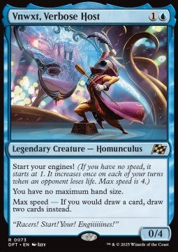 Vnwxt, Presentatore Prolisso - Aetherdrift (Rare) [DFT-73]