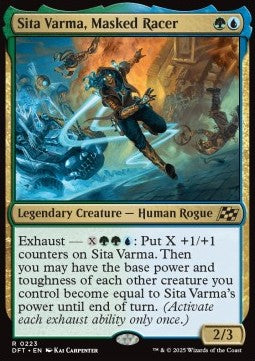 Sita Varma, Pilota Mascherata - Aetherdrift (Rare) [DFT-223]