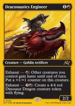 Ingegnera di Draconautica - Aetherdrift: First-Place (Rare) [DFTFP-459]