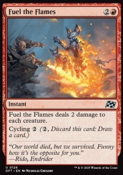 Fomentare le Fiamme - Aetherdrift (Uncommon) [DFT-126]