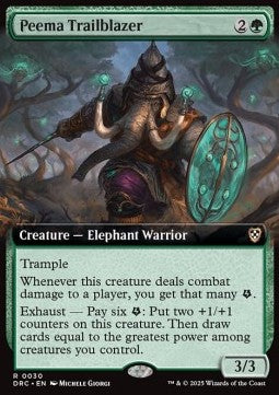 Pioniere di Peema - Commander: Aetherdrift: Extras (Rare) [XDFC-30]