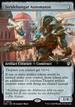 Automa Portatotteri - Commander: Aetherdrift: Extras (Rare) [XDFC-35]