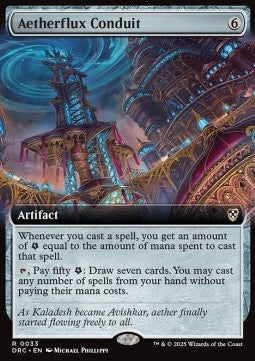 Condotto di Eterflusso - Commander: Aetherdrift: Extras (Rare) [XDFC-33]