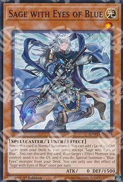 Saggio con gli Occhi di Blu - Structure Deck: Destino Bianco Occhi Blu (Common) [SDWD-013]