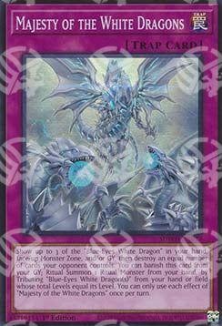 Maestà dei Draghi Bianchi - Structure Deck: Destino Bianco Occhi Blu (Super Rare) [SDWD-027]