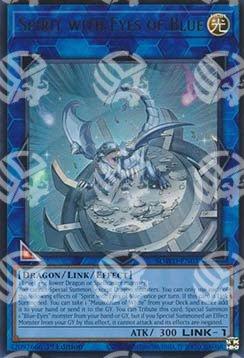 Spirito con gli Occhi di Blu - Structure Deck: Destino Bianco Occhi Blu (Ultra Rare) [SDWD-033]