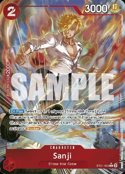 Sanji (ST21-003) - Starter Deck: EX Gear 5 (Alternate Art) [ST-21-003]