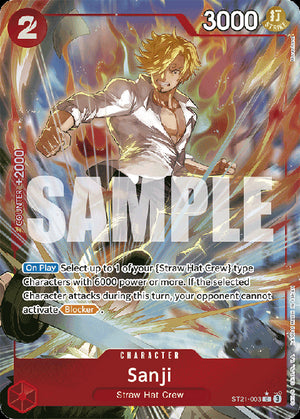 Sanji (ST21-003) - Starter Deck: EX Gear 5 (Alternate Art) [ST-21-003]