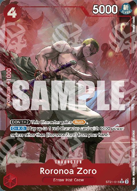 Roronoa Zoro (ST21-015) - Starter Deck: EX Gear 5 (Alternate Art) [ST-21-015]
