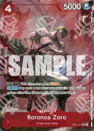 Roronoa Zoro (ST21-015) - Starter Deck: EX Gear 5 (Alternate Art) [ST-21-015]