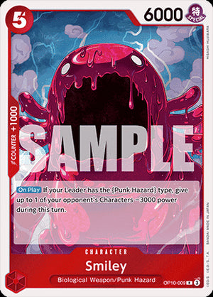 Smiley (OP10-009) - Royal Blood (Rare) [OP10-009]