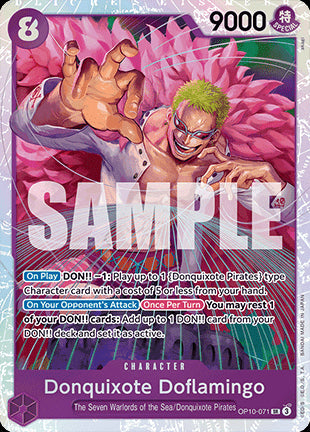 Donquixote Doflamingo (OP10-071) - Royal Blood (Super Rare) [OP10-071]