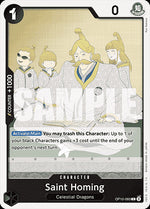 Saint Homing (OP10-093) - Royal Blood (Common) [OP10-093]