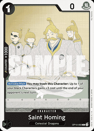Saint Homing (OP10-093) - Royal Blood (Common) [OP10-093]
