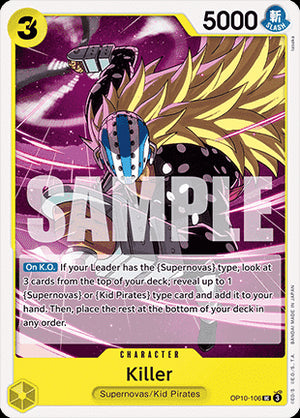 Killer (OP10-106) - Royal Blood (Uncommon) [OP10-106]