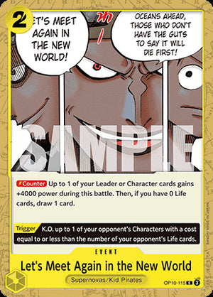 Let's Meet Again in the New World (OP10-115) - Royal Blood (Common) [OP10-115]