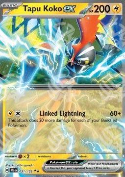Tapu Koko ex - Avventure Insieme (Double Rare) [JTG-051]