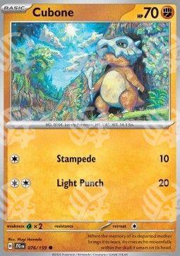 Cubone - Avventure Insieme (Common) [JTG-076]