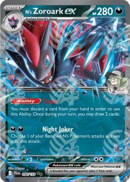 Zoroark ex di N - Avventure Insieme (Double Rare) [JTG-098]