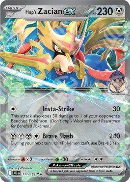 Zacian ex di Hop - Avventure Insieme (Double Rare) [JTG-111]
