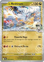 Reshiram di N - Avventure Insieme (Rare) [JTG-116]