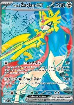 Zacian ex di Hop - Avventure Insieme (Ultra Rare) [JTG-176]