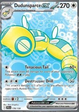 Dudunsparce ex - Avventure Insieme (Ultra Rare) [JTG-178]