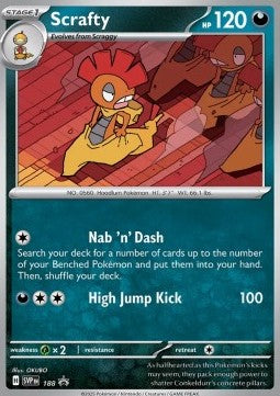 Scrafty - SV Black Star Promos (Promo) [SVP-188]