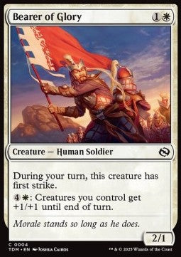 Alfiere della Gloria - Tarkir: La Dracotempesta (Common) [TDM-4]