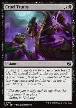 Verità Crudeli - Tarkir: La Dracotempesta (Common) [TDM-76]