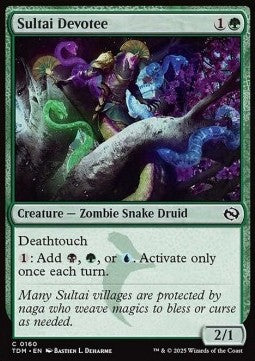 Devoto Sultai - Tarkir: La Dracotempesta (Common) [TDM-160]