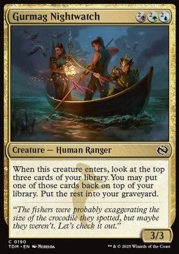 Guardie Notturne di Gurmag - Tarkir: La Dracotempesta (Common) [TDM-190]