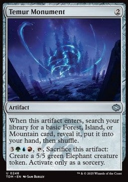 Monumento Temur - Tarkir: La Dracotempesta (Uncommon) [TDM-248]
