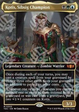 Kotis, Campione Sibsig - Commander: Tarkir: La Dracotempesta (Mythic) [TDC-5]