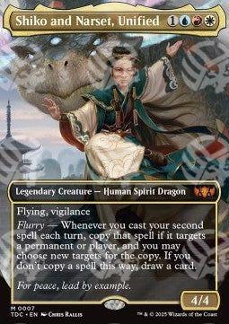 Shiko e Narset, Unite - Commander: Tarkir: La Dracotempesta (Mythic) [TDC-7]