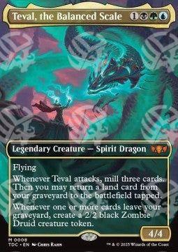 Teval, la Scaglia Imparziale - Commander: Tarkir: La Dracotempesta (Mythic) [TDC-8]