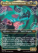 Teval, la Scaglia Imparziale - Commander: Tarkir: La Dracotempesta (Mythic) [TDC-8]