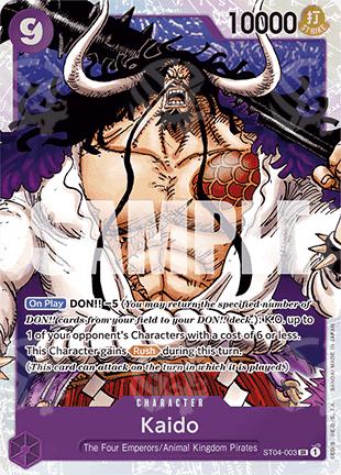 Kaido (ST04-003) - The Best (Super Rare) [PRB01-ST04-003]