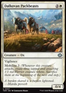 Bestie da Soma Dalkovan - Tarkir: La Dracotempesta (Uncommon) [TDM-7]