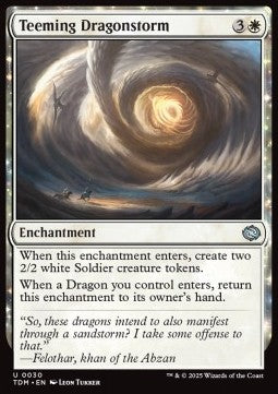 Dracotempesta Brulicante - Tarkir: La Dracotempesta (Uncommon) [TDM-30]