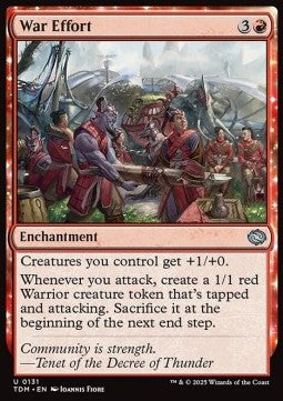 Sforzo Bellico - Tarkir: La Dracotempesta (Uncommon) [TDM-131]