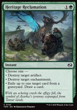 Rivendicazione dell'Eredità - Tarkir: La Dracotempesta (Common) [TDM-145]