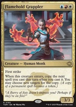 Lottatrice Afferrafiamme - Tarkir: La Dracotempesta (Rare) [TDM-185]