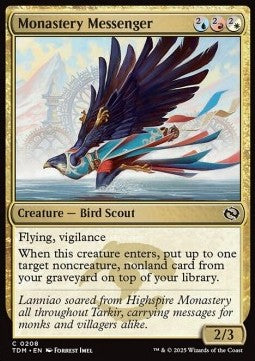 Messaggero del Monastero - Tarkir: La Dracotempesta (Common) [TDM-208]
