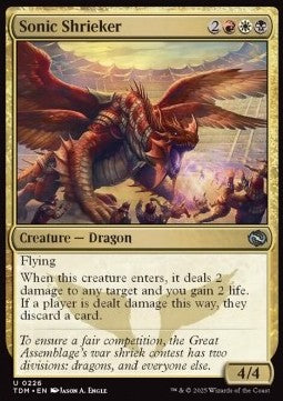 Urlatore Sonico - Tarkir: La Dracotempesta (Uncommon) [TDM-226]